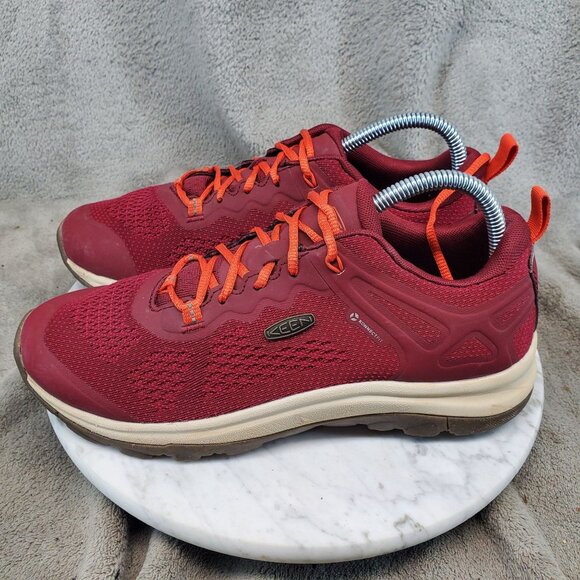 Keen Shoes Womens Size 8 Red Textile Terradora II Vent Low Rise Gorpcorp Sneaker - Picture 1 of 10
